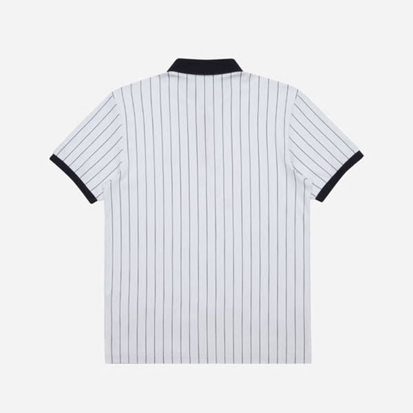 Fila Polokošeľa Panske Biele - Line Pinstripe S/S Vypredaj - Slovakia 09385-FGML